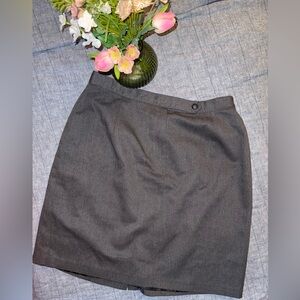Vintage Briggs New York Grey Skirt